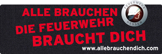 Logo - Alle brauchen die Feuerwehr braucht dich Logo - Alle brauchen die Feuerwehr braucht dich